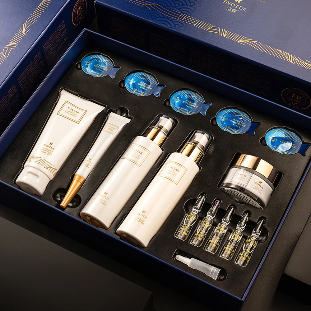 Oligopeptide Wrinkle - 15PCS Caviar Skin Care Set Face