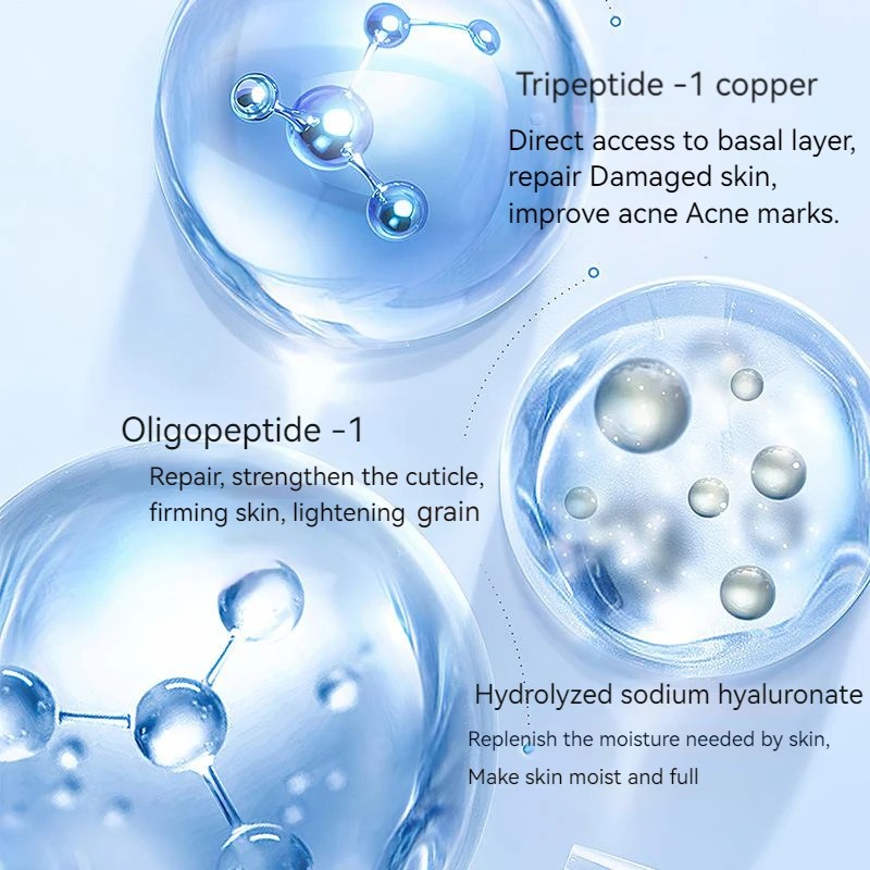 20pcs Blue Copper Peptide Free - огляд і ціна Oligopeptide Wrinkle