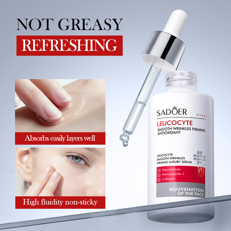 White Blood Cell Wrinkle Smoot - огляд і ціна Luxury Skincare Essence