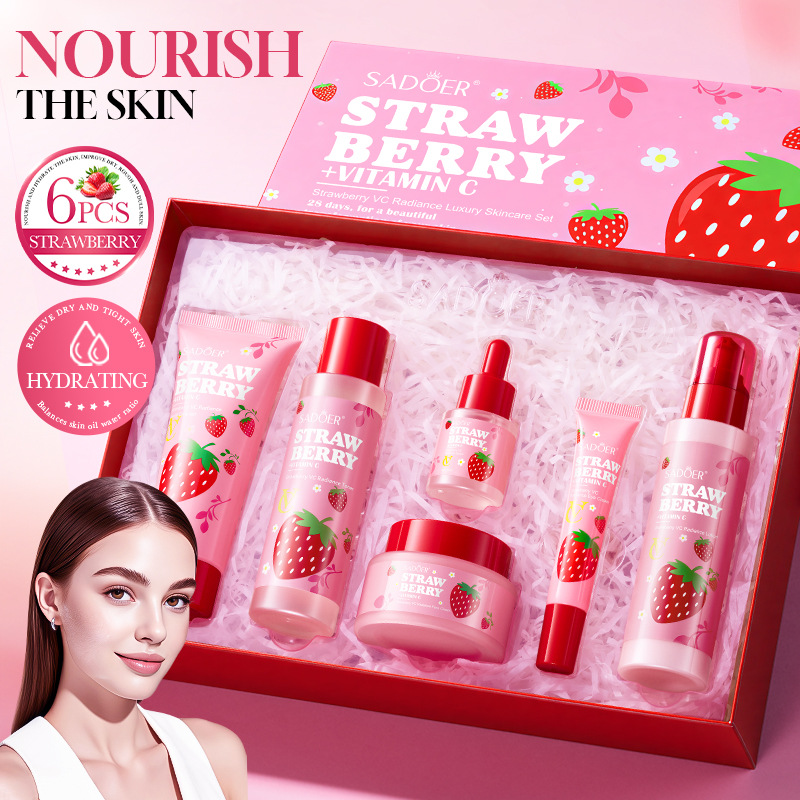 Strawberry VC Brightening Luxu - огляд і ціна Luxury Skincare Gift Set